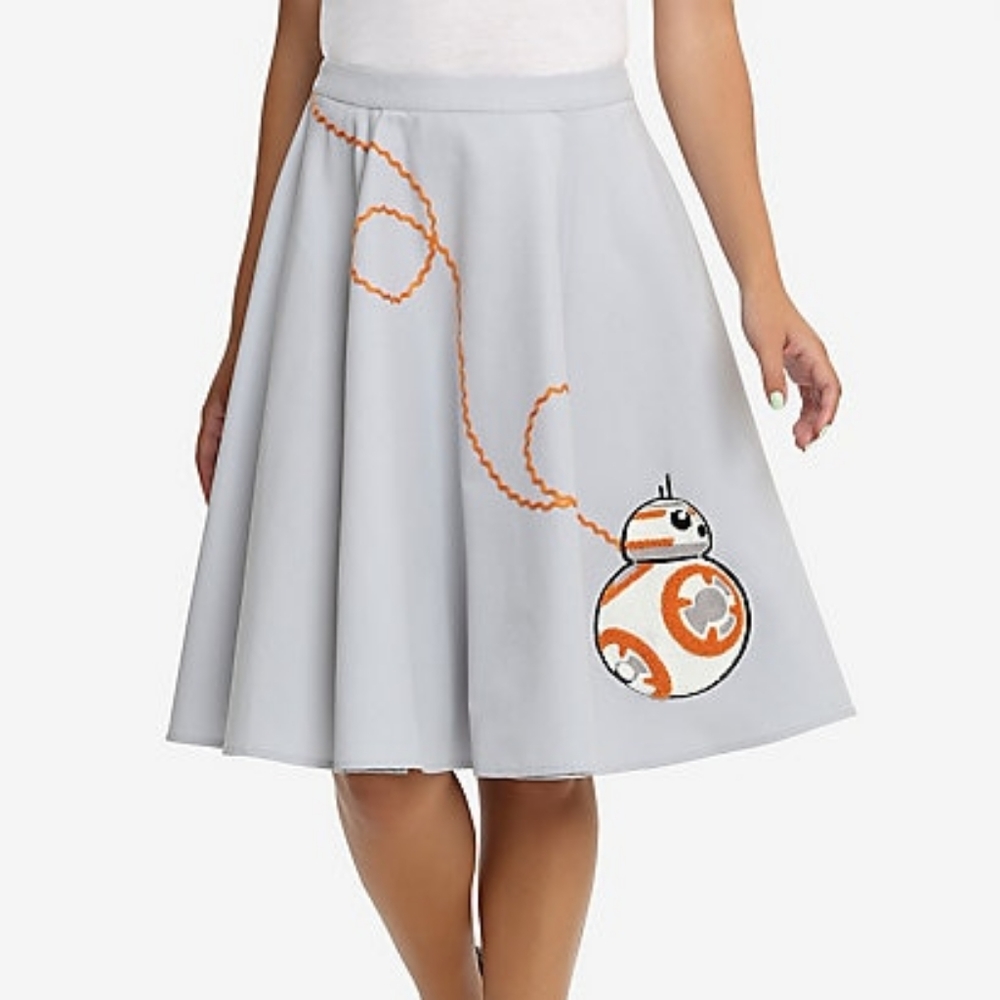 BB8 Star Wars Poodle Skirt Size Medium